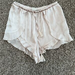 Free People Cascading Petal Shorts